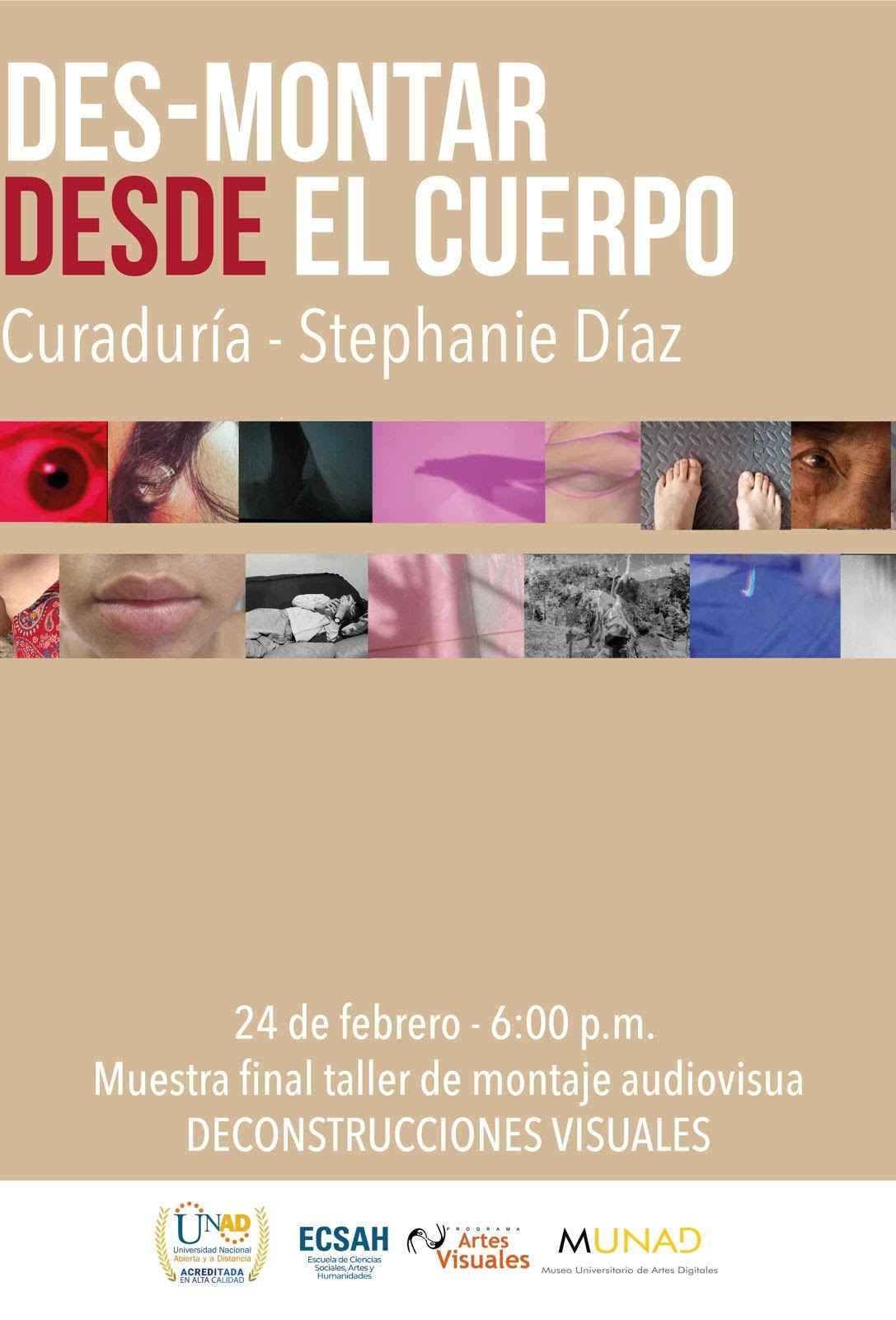 Muestra final Des-montar desde el cuerpo