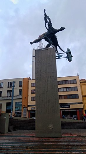 Escultura Bolívar Cóndor, registro 01 de 4