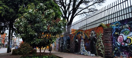 Mural La Creación del Mundo según la Cosmogonía Muisca, registro 06 de 6