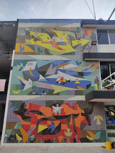 Mural Tierra, Mar y Aire, registro 01 de 3