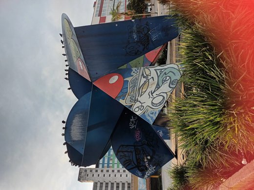 Escultura de la Mariposa, registro 01 de 5
