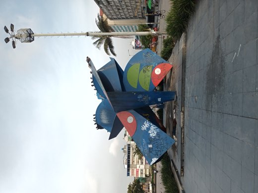Escultura de la Mariposa, registro 03 de 5
