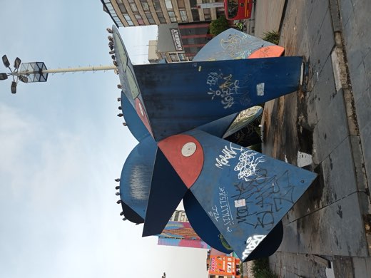 Escultura de la Mariposa, registro 04 de 5
