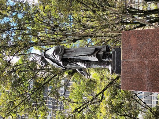 Escultura Francisco de Paula Santander, registro 04 de 6