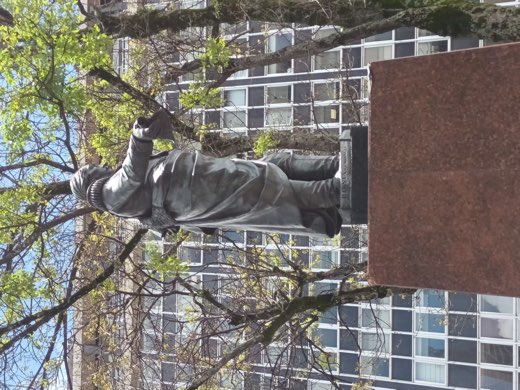 Escultura Francisco de Paula Santander, registro 06 de 6