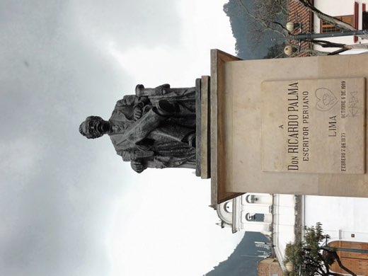 Monumento a Don Ricardo Palma, registro 03 de 6