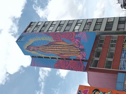 Mural Mujer de Maíz, registro 05 de 6