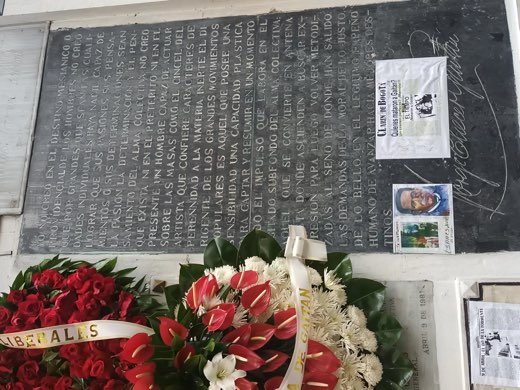 Placa Conmemorativa a Jorge Eliécer Gaitán, registro 03 de 5