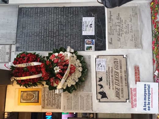 Placa Conmemorativa a Jorge Eliécer Gaitán, registro 04 de 5